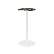 White Halo Bar Table
